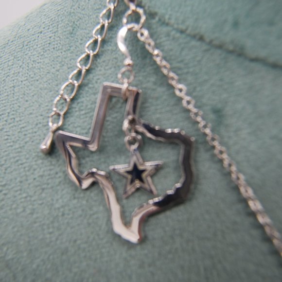 DALLAS COWBOY FANS - Necklace and Earring Combo - Picture 5 of 7